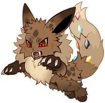 character belongs to ampmrm on toyhou.se